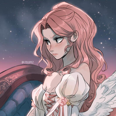 art of Evangeline Fox (literally me) by itslopez on Instagram